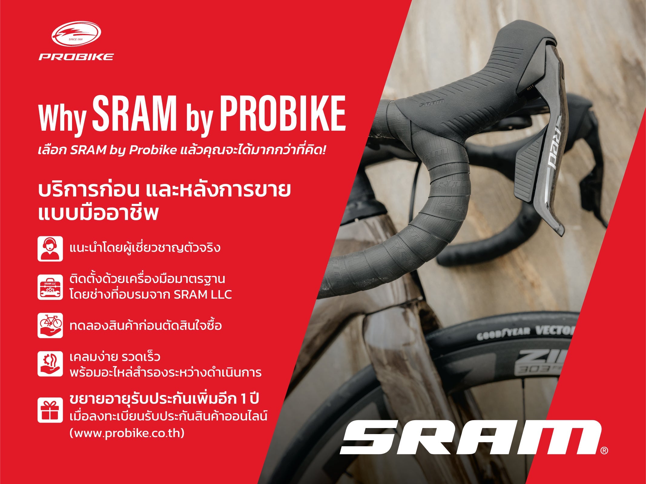 Why SRAM by Probike