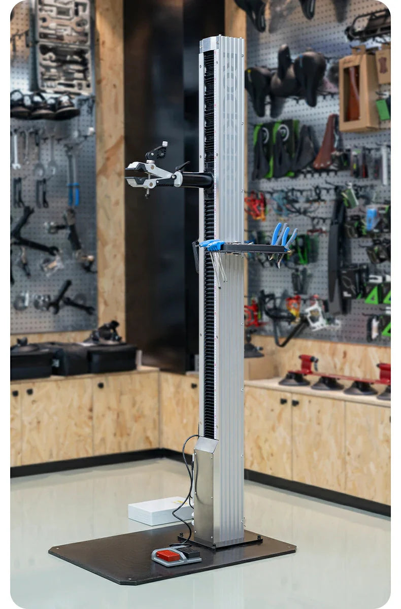 ROCKBROS Electric Lifting Bike Repair Stand for Heavy E-Bikes