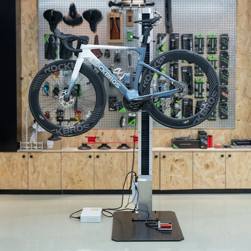 ROCKBROS Electric Lifting Bike Repair Stand for Heavy E-Bikes