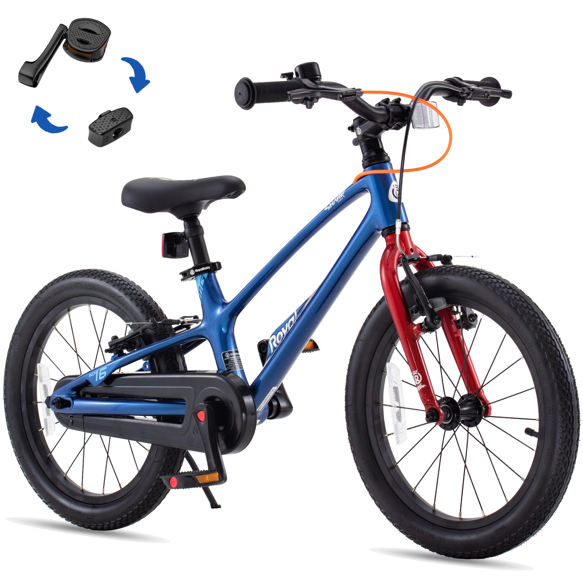 RoyalBaby EZ Space Shark 16"