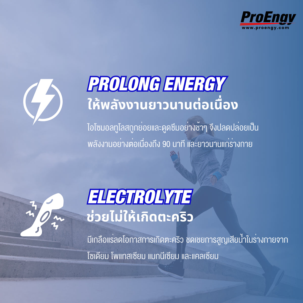 Proengy Carb Powder Shake Electrolyte