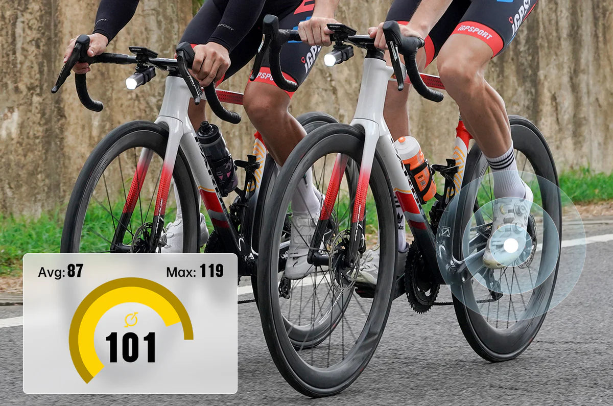 IGPSPORT BSC300T Free Silicon Case & Temper Film