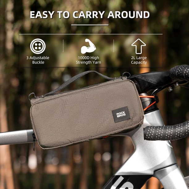ROCKBROS bicycle bag frame bag with shoulder strap top tube bag
