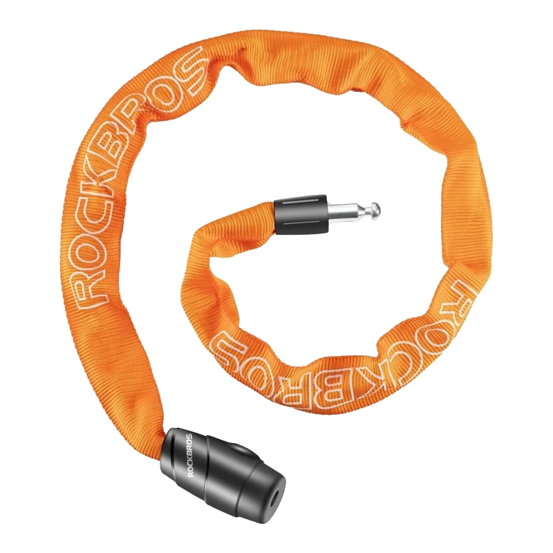 ROCKBROS Bike Lock Chain Bicycle Lock Heavy Duty Anti Theft