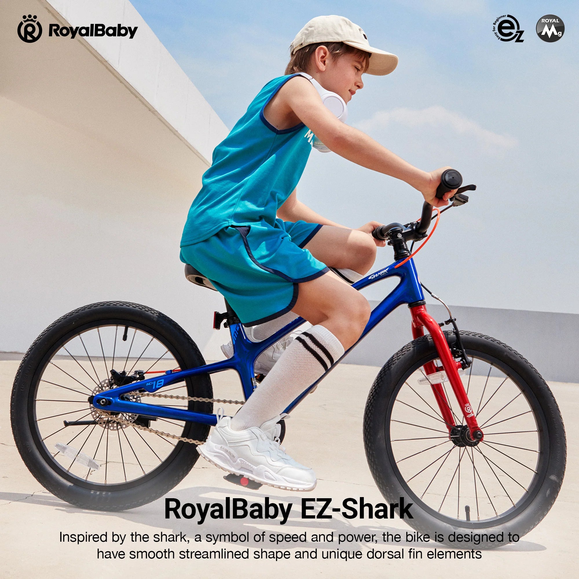 RoyalBaby EZ Space Shark 16"