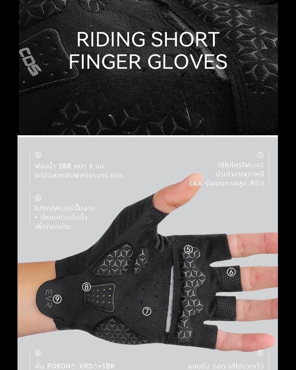 EVR Explore Glove