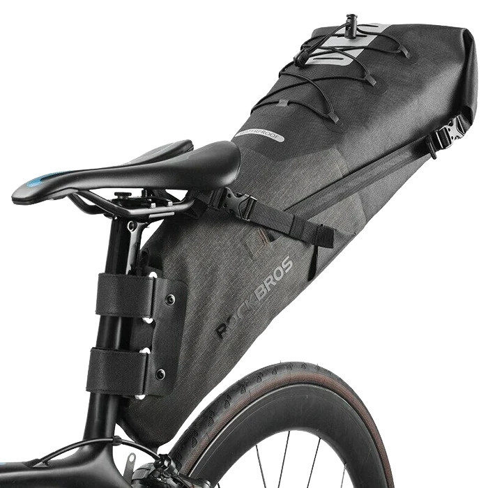 ROCKBROS Waterproof Reflective Large Capacity Saddle Bag 14L