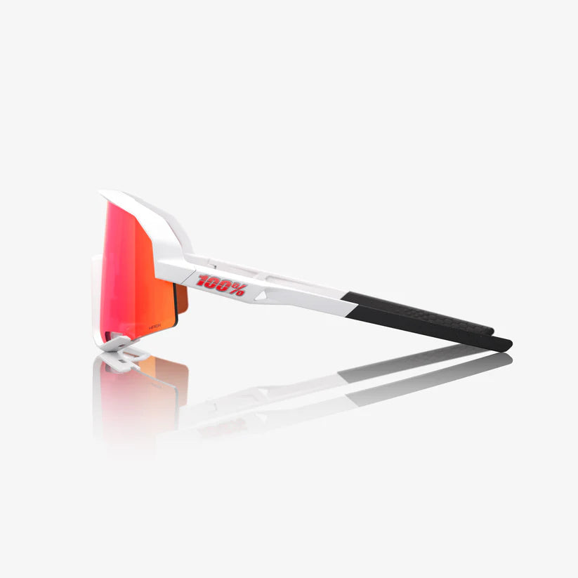 #color_Matte White HiPER Red Multilayer Mirror Lens