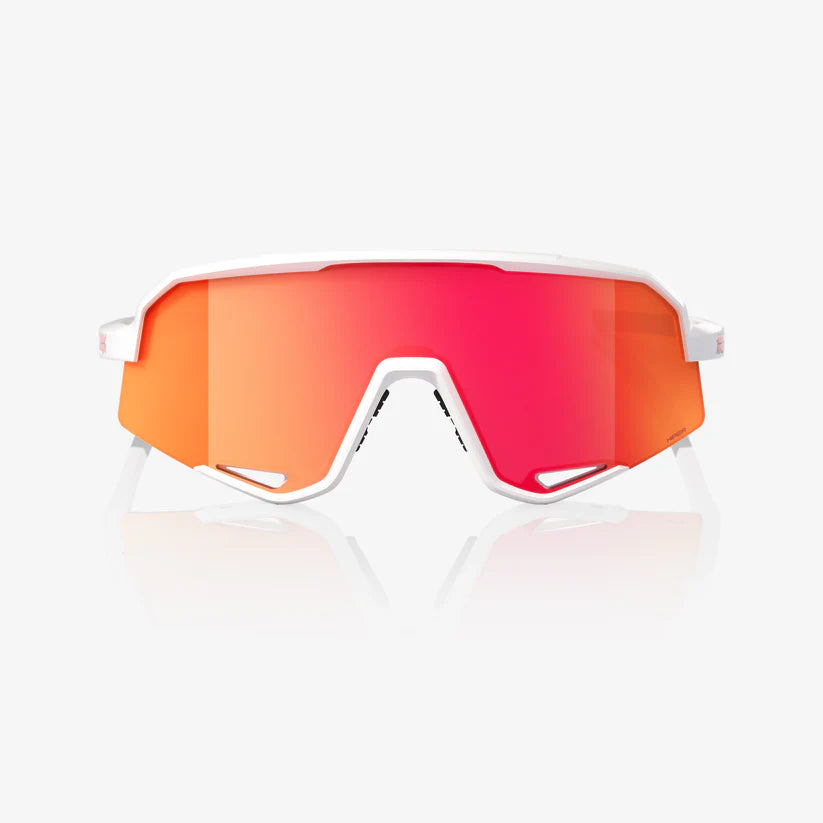 #color_Matte White HiPER Red Multilayer Mirror Lens