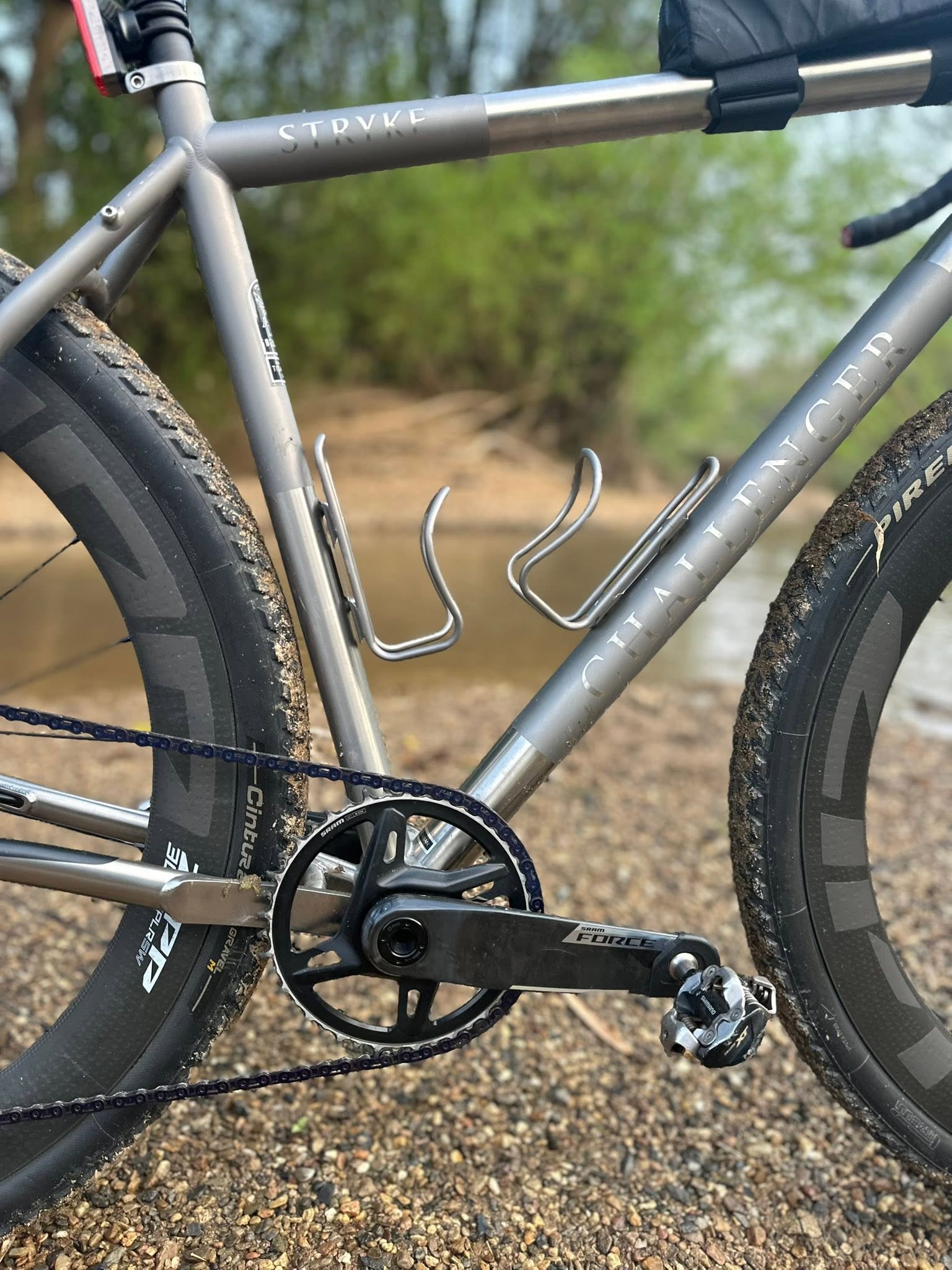 CHG Titanium Bottle Cage