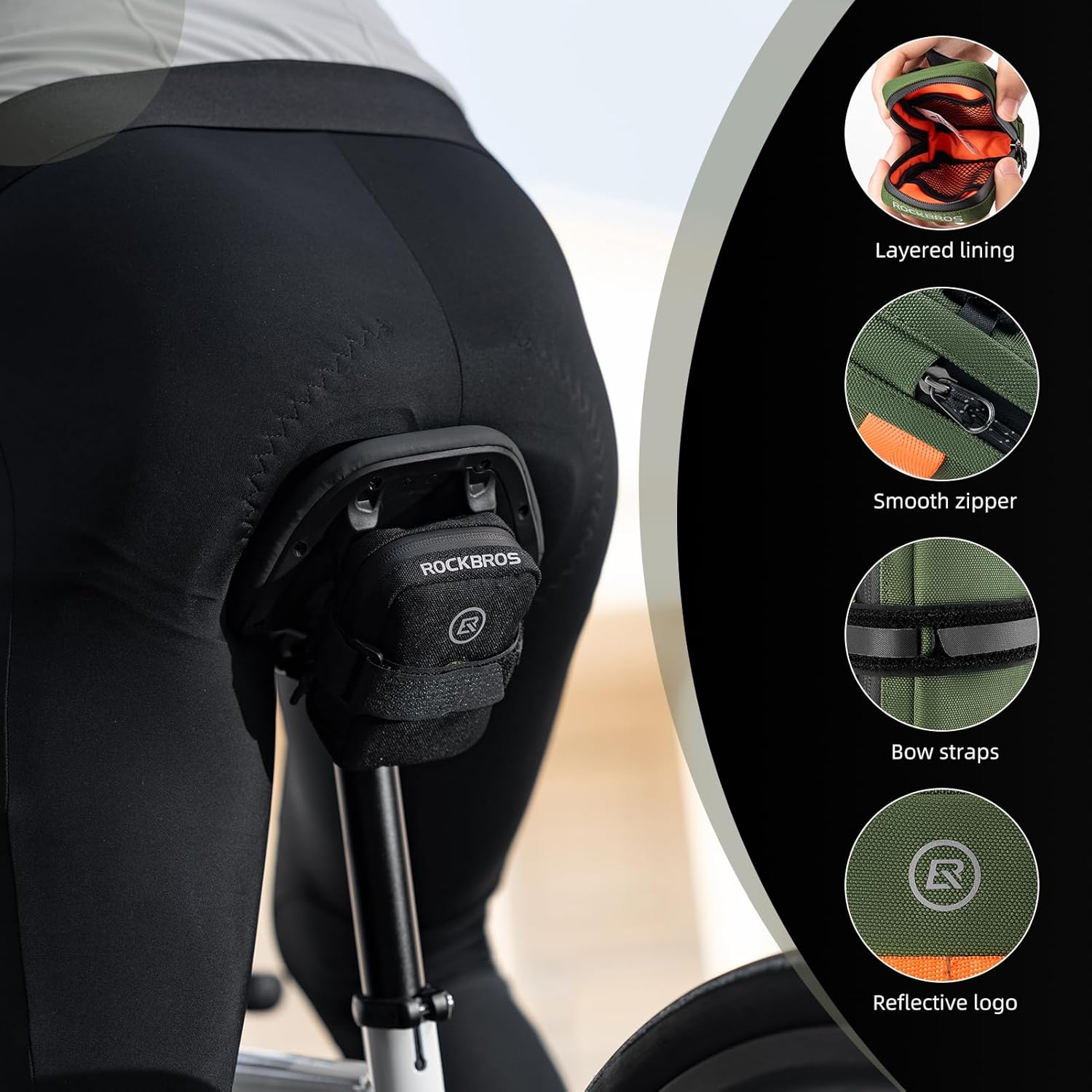 ROCKBROS BAG MINI TAIL SADDLE BAG