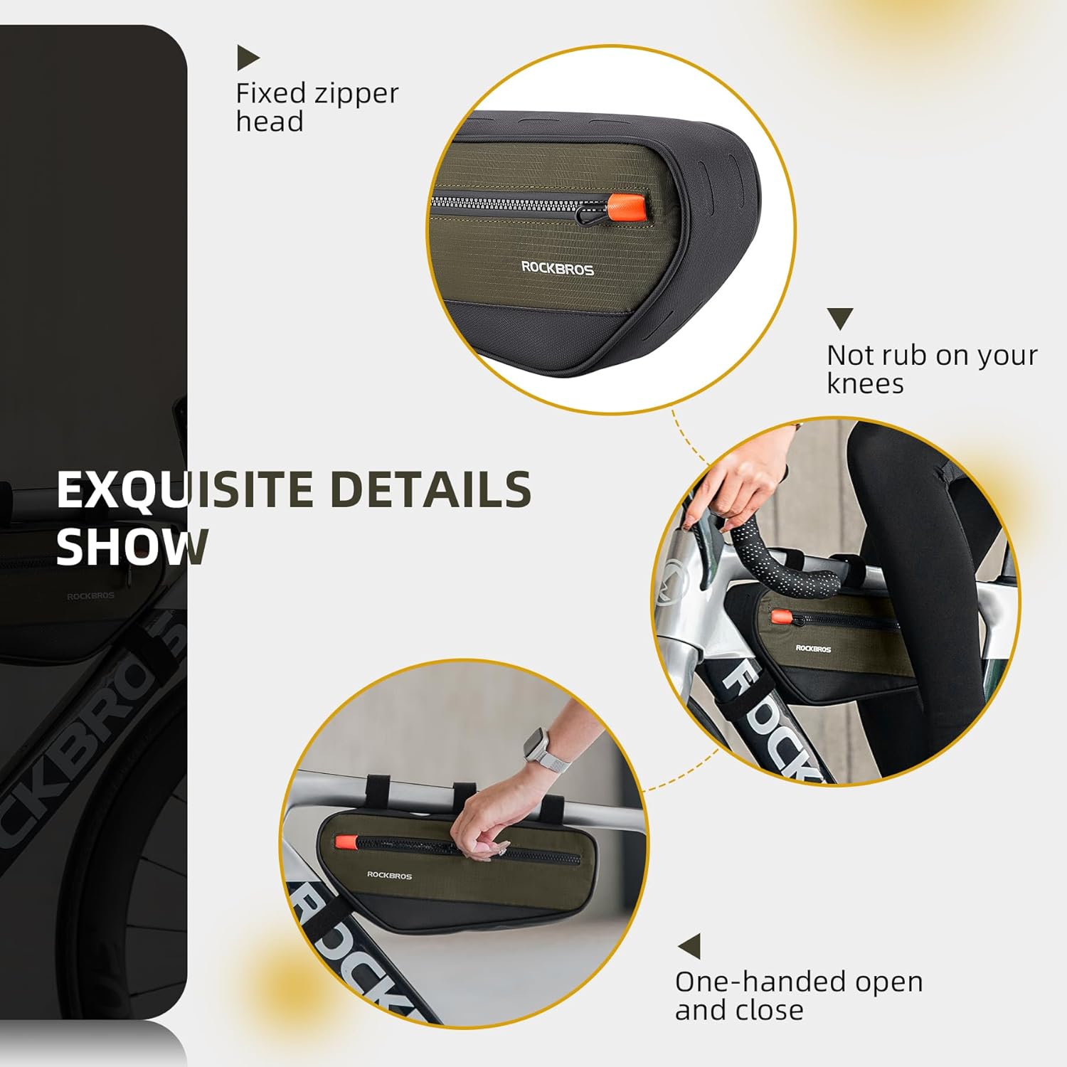 ROCKBROS Frame Tube Bag