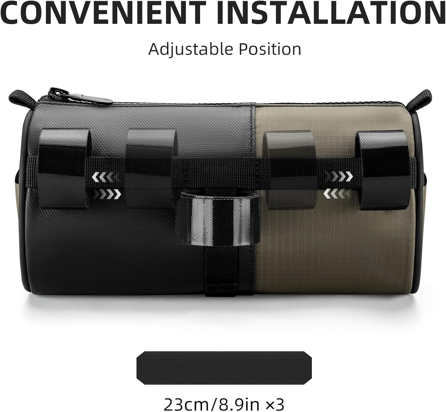 ROCKBROS BAG CYLINDER HANDLEBAR BAG