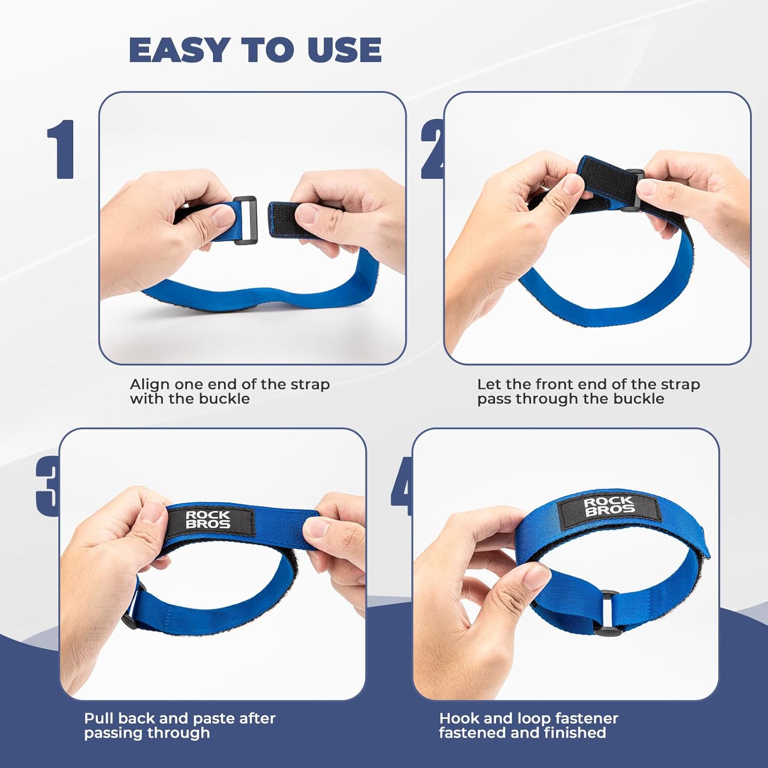 ROCKBROS FOLDING BIKE LEG STRAPS