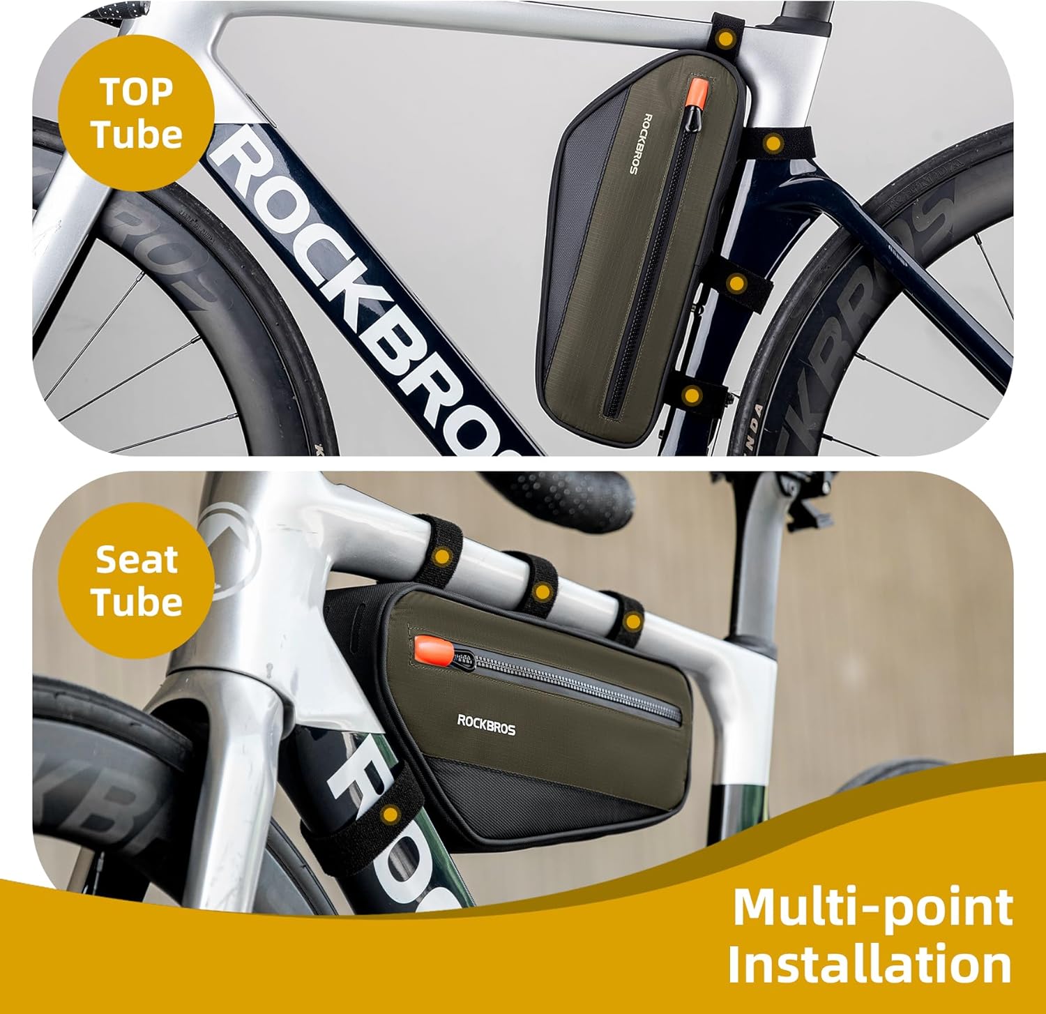 ROCKBROS Frame Tube Bag