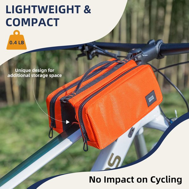 ROCKBROS bicycle bag frame bag with shoulder strap top tube bag