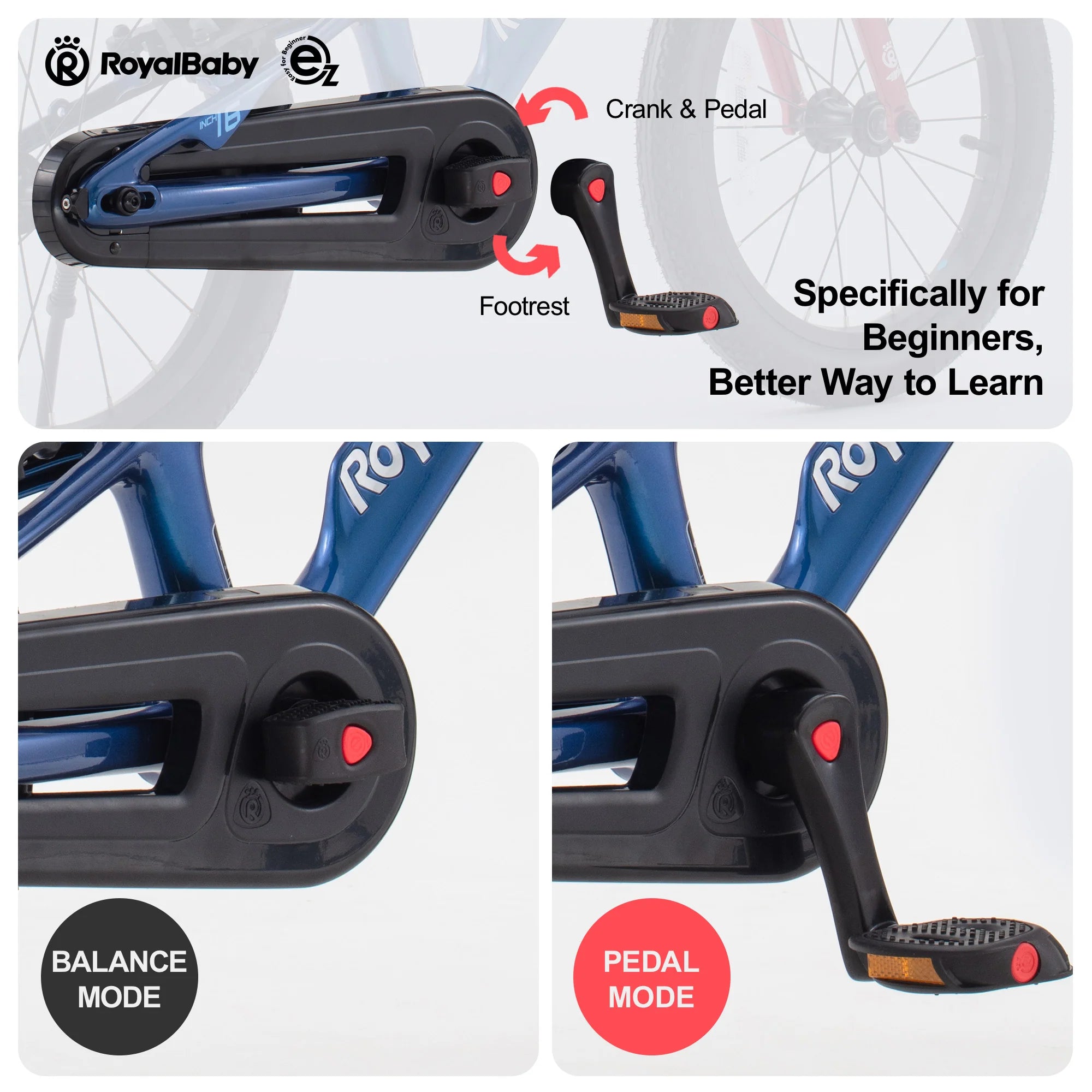 RoyalBaby EZ Space Shark 16"