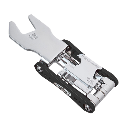 SUPER B TB-FD55 15 IN 1 FOLDING TOOL #BLACK
