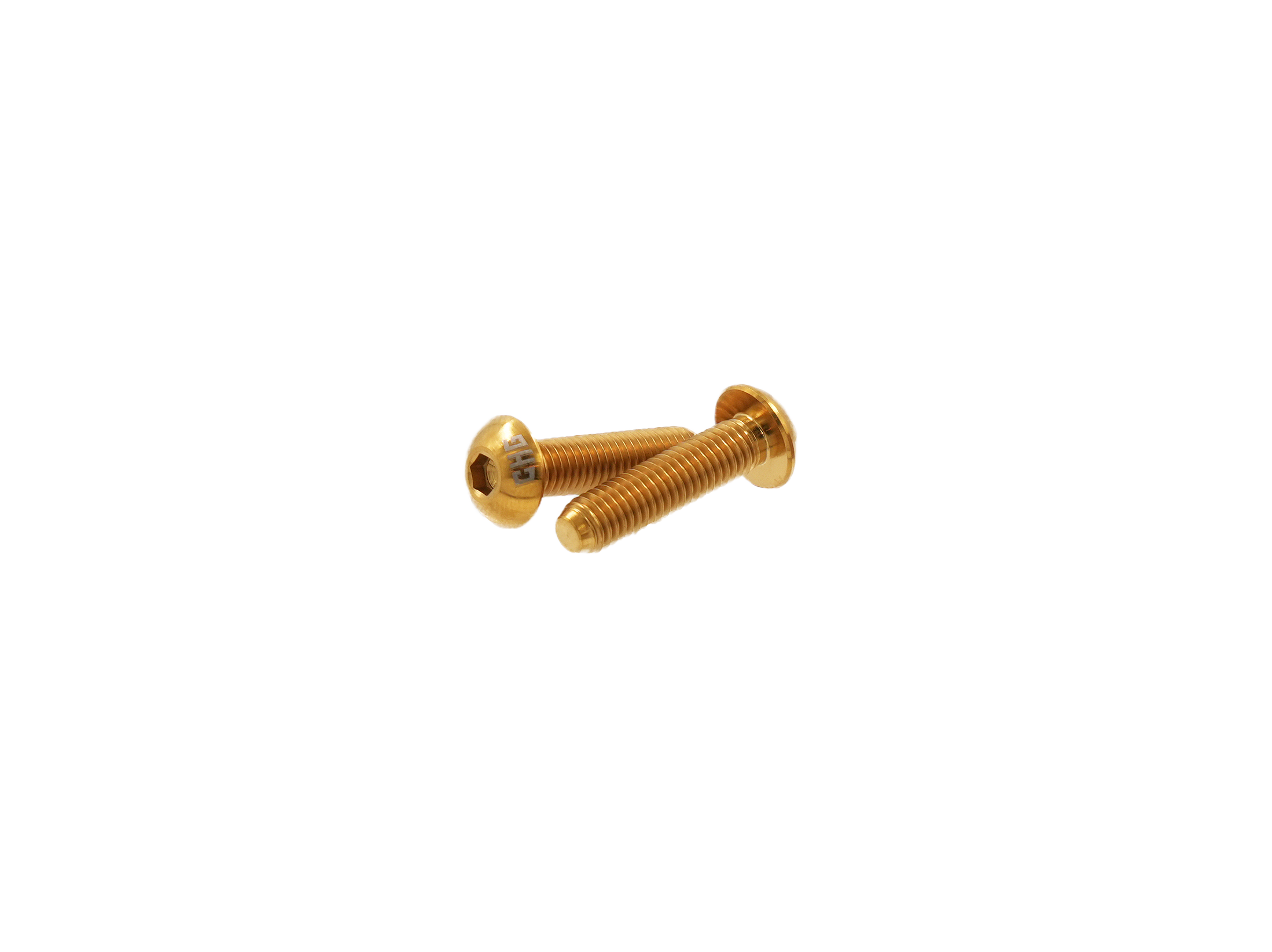 CHG Titanium Bolt SEMI-CIRCULAR HEAD M5 (2PCS)