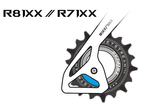 Tripeak Asymmetric Oversize Pulley Wheel - R81/R71