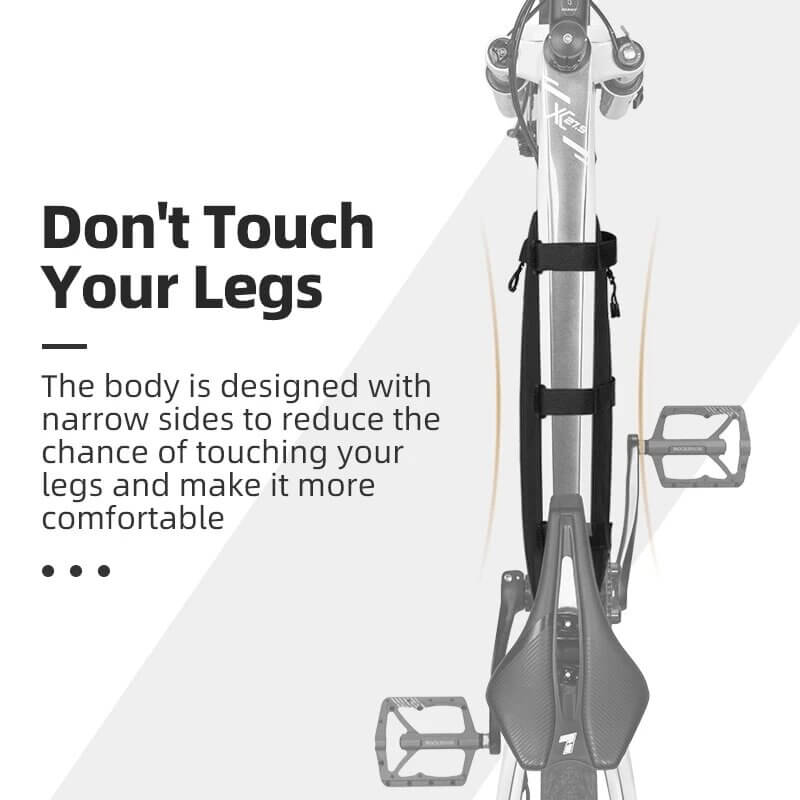 ROCKBROS Bicycle Top Tube Bag Triangle Pannier Dirt Resistant