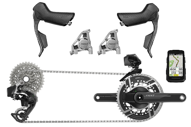 SRAM RED AXS E1 HAMMERHEAD Groupset