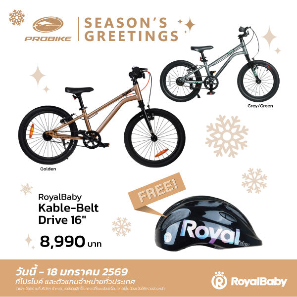 RoyalBaby Kable-Belt Drive 16" Free Helmet