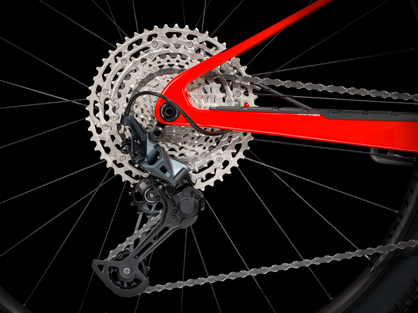 #COLOR_Radioactive Red /Trek Black