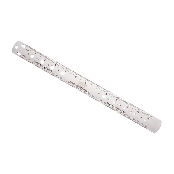 SUPER B TB-1162 SPOKE, BEARING AND CRANK COTTER GAUGE