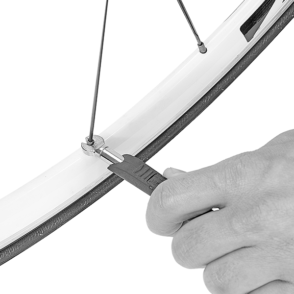 SUPER B TB-5516 SPOKE WRENCH #BLACK #3.2MM(0.127'') AND 3.5MM (0.136'')