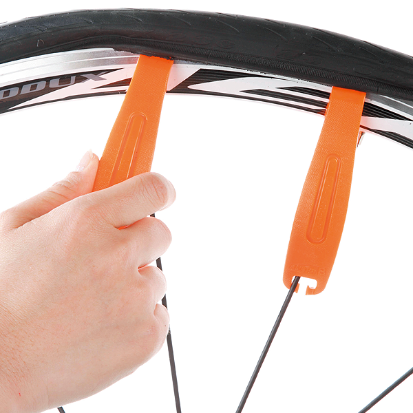 SUPER B TB-5569 TIRE LEVER #GREY/ORANGE #105 SET X 2PCS