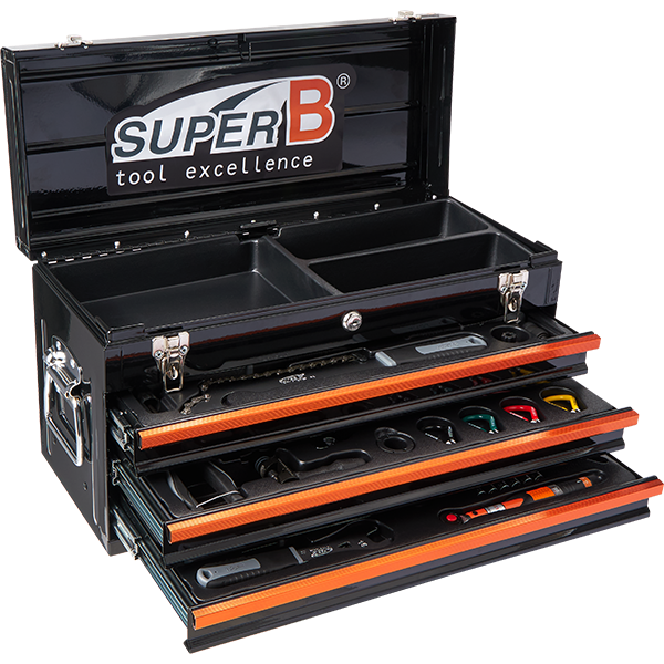 SUPER B TB-98755 49 PCS PROFESSIONAL BICYCLE TOOL SET