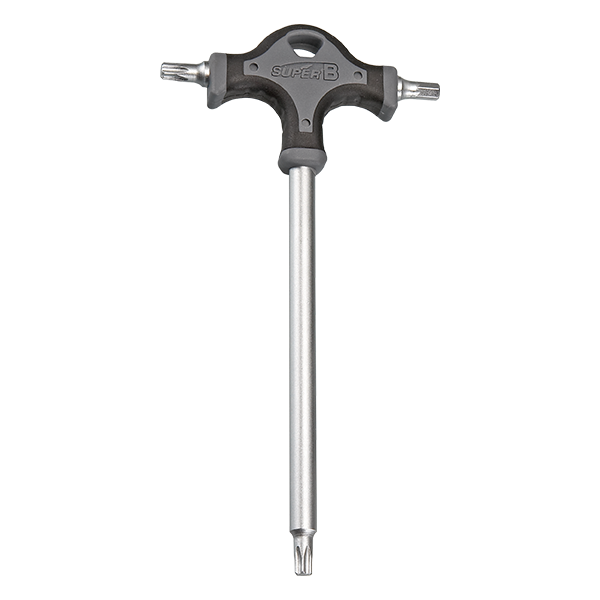 SUPER B TB-TH10 T-SHAPED WRENCH #TORX30HEX5MMTORX30