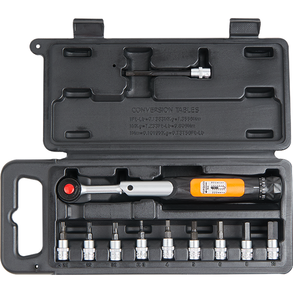 SUPER B TB-TW25 PAT.P 14” DR. DIAL-ADJUST TORQUE WRENCH 2~15 NM