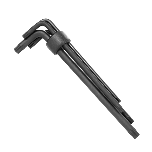 SUPER B TB-TX06 4 IN 1 TORX KEY WRENCH SET #T15 T20 T25 T30