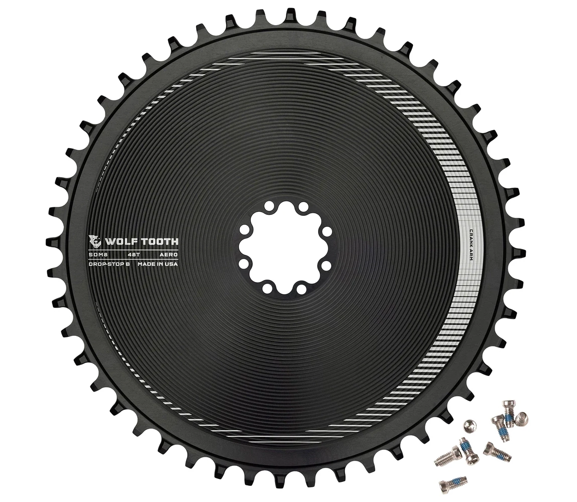 WOLF TOOTH Aero Direct Mount Chainring for SRAM 8-Bolt