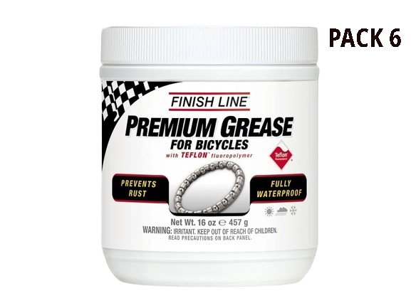 FINISH LINE PREMIUM GREASE 1LB PACK 6