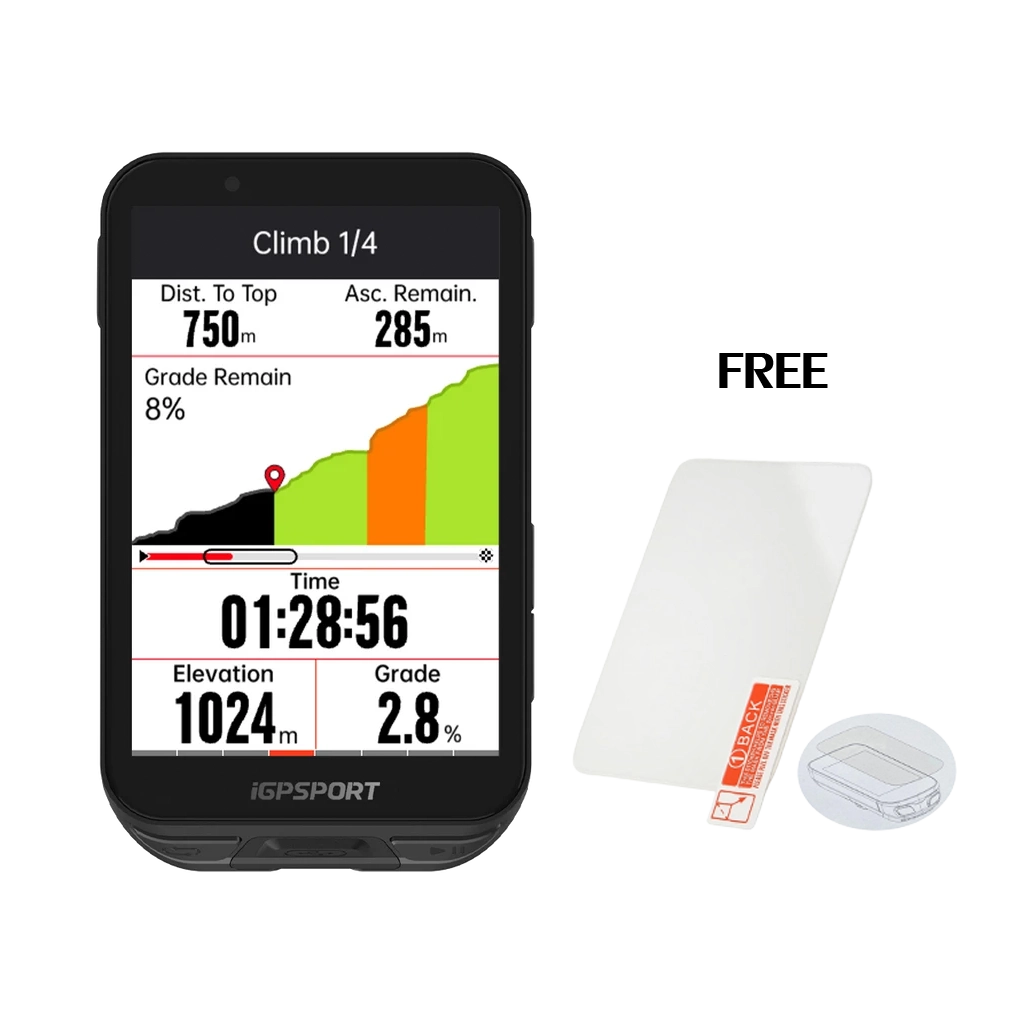 iGPSPORT iGS800 Free TEMPER FILM