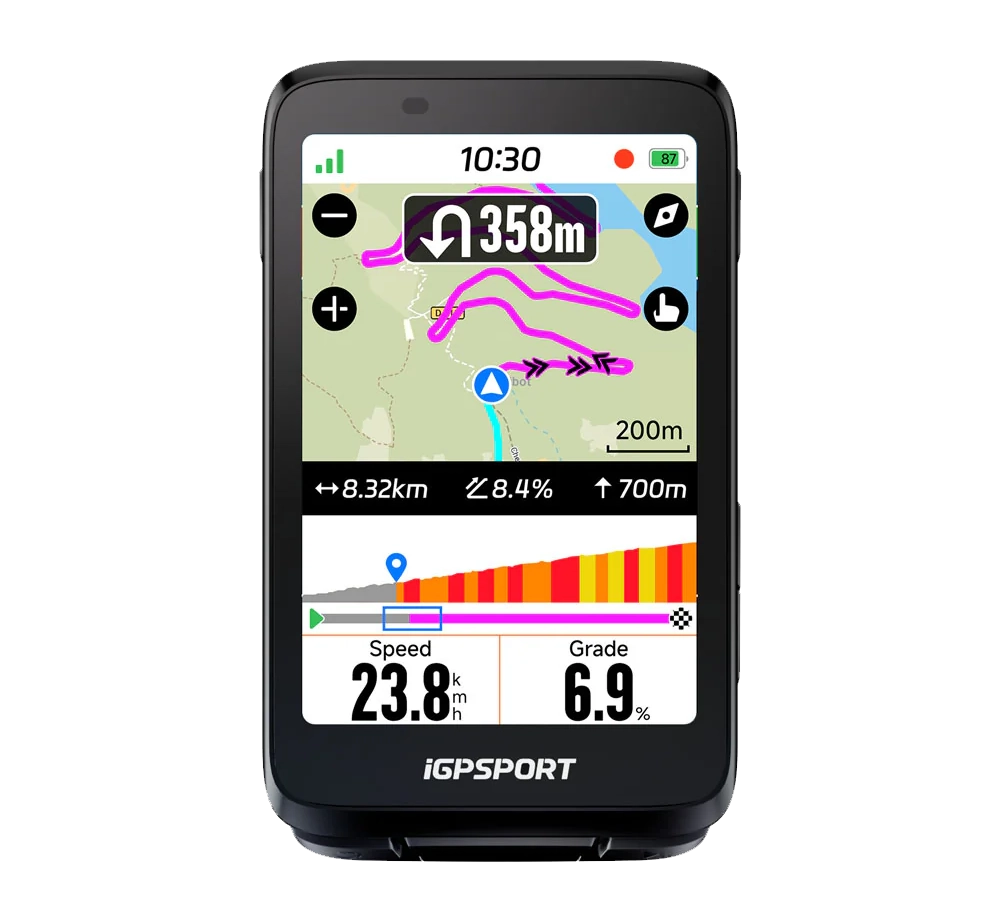IGPSPORT BiNavi Comprehensive Bike Navigator