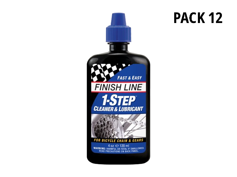 FINISH LINE 1-STEP CLEANER AND LUBRICANT PACK 12
