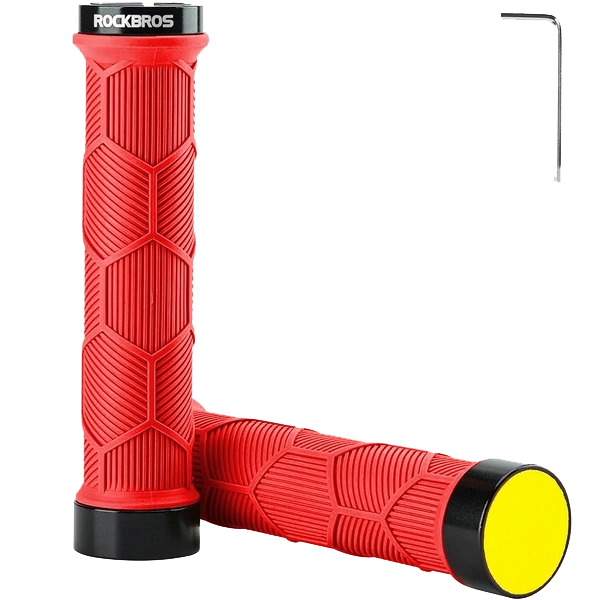 ROCKBROS bicycle grips with reflector