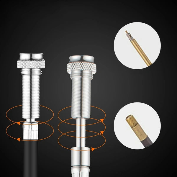 Rockbros lightweight bicycle pump with pressure gauge