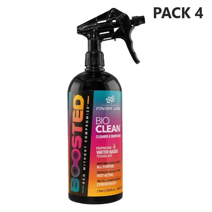 FINISH LINE BOOSTED™ BioClean PACK 4