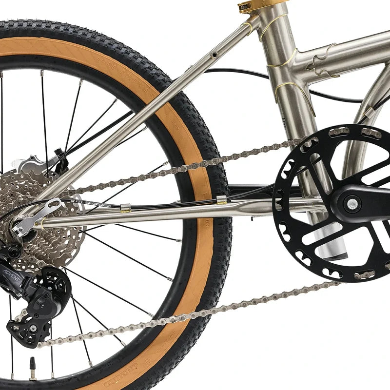 ROCKBROS Gravis-Steel Gravel Folding Bike 20"