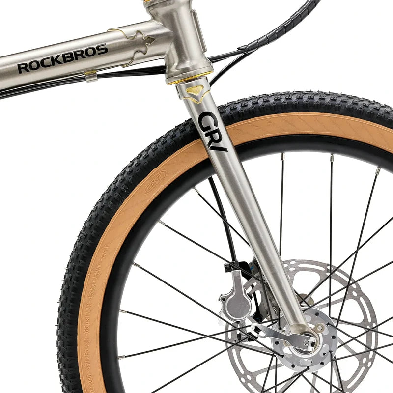 ROCKBROS Gravis-Steel Gravel Folding Bike 20"