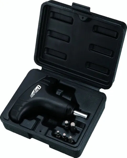 SUPER B TB-TW07 PRE-SET TORQUE WRENCH SET #HEX3,4,5,6,8MM #7NM