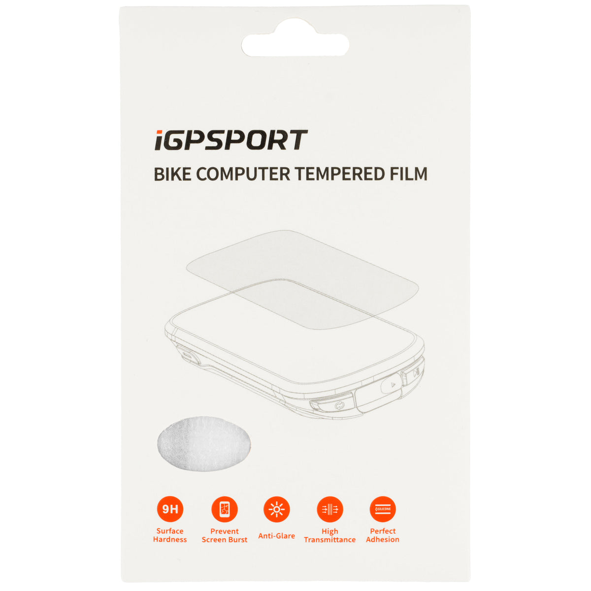 iGPSPORT BSC200S Free Silicone Case & Tempered Glass