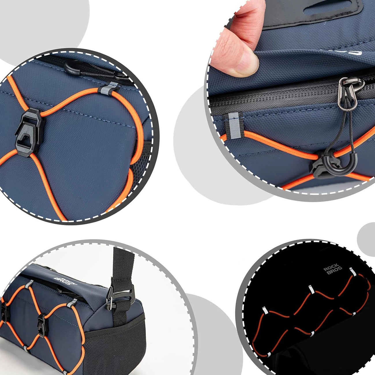 ROCKBROS BAG HEXAGONAL HEAD BAG