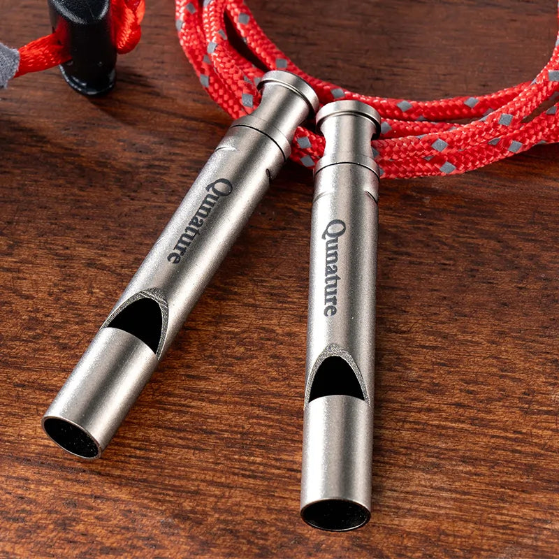 ROCKBROS Titanium Survival Whistle 120dB Loud