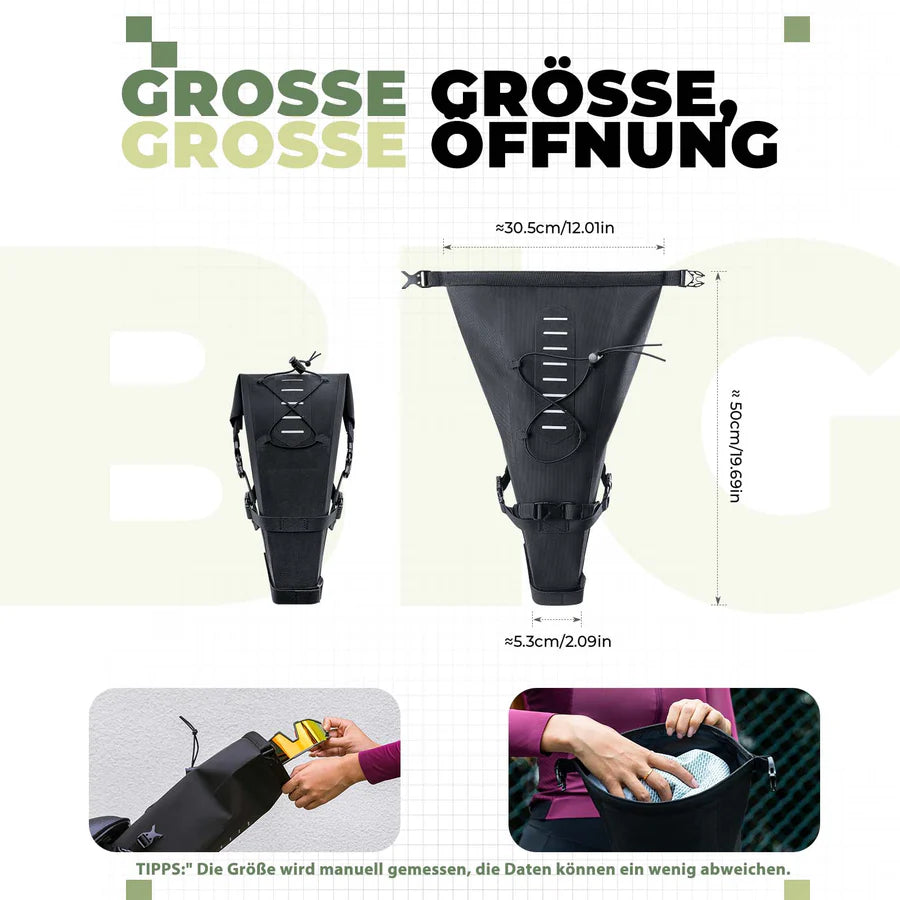 ROCKBROS Bikepacking Saddle Bag 3 Liters